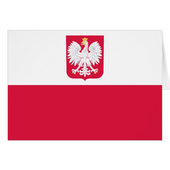 Poland Flag Cards (Front Horizontal)