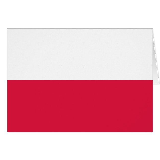 Poland Flag Cards (Front Horizontal)