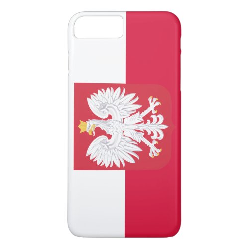 Poland Flag iPhone 8 Plus7 Plus Case