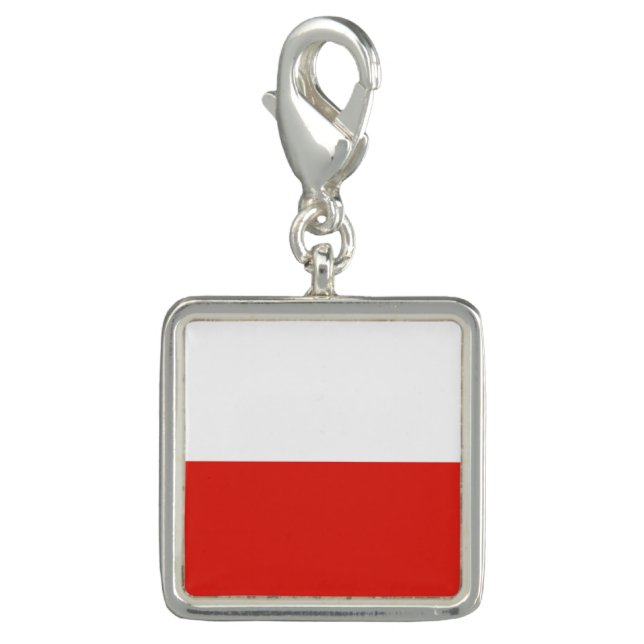 Poland flag charm (Front)