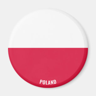Poland Flag Charming Patriotic Magnet