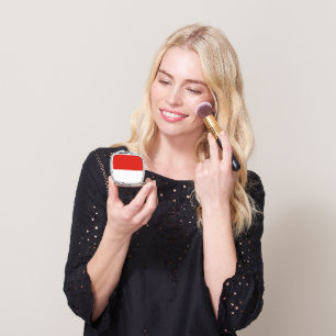 Poland flag compact mirror