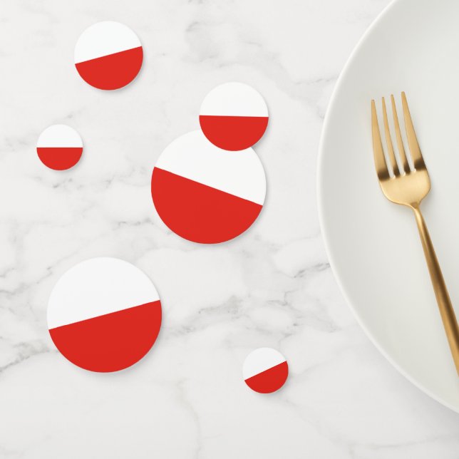 Poland flag confetti (Group)