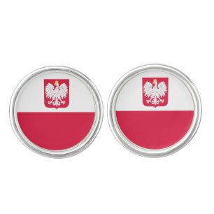 Poland Flag Cufflinks