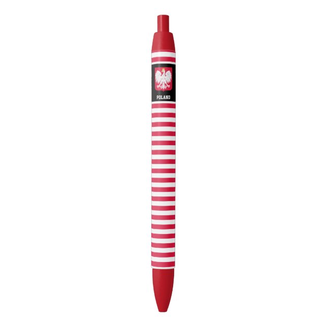 Poland Flag Cute Patriotic Pen (Front Vertical)