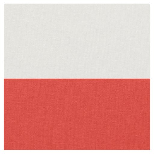 Poland flag fabric