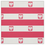 Poland Flag Fabric