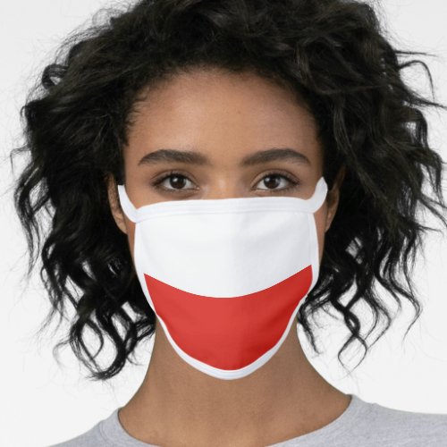 Poland flag face mask