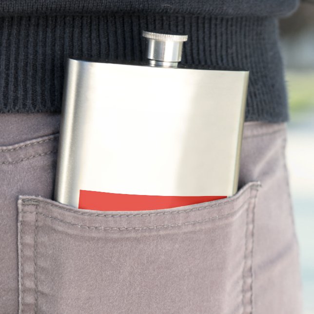 Poland flag flask (In Situ)