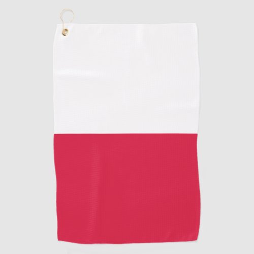 Poland Flag Golf Towel