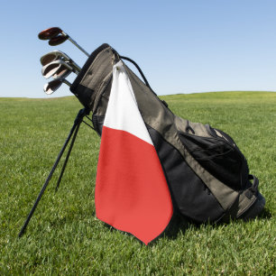 Poland flag golf towel