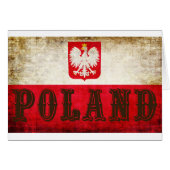 Poland Flag Grunge (Front Horizontal)