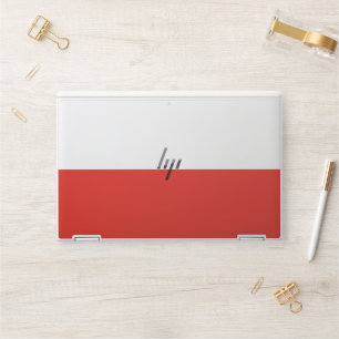 Poland flag HP laptop skin