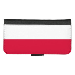 Poland Flag iPhone 8/7 Wallet Case