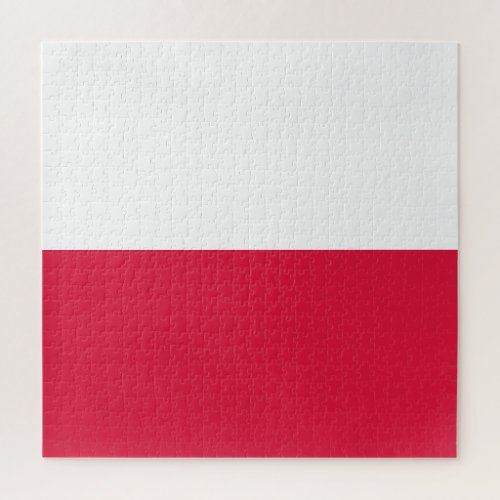 Poland Flag Jigsaw Puzzle
