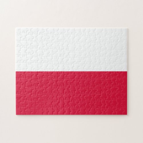 Poland Flag Jigsaw Puzzle