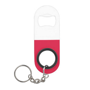 Poland Flag Keychain Bottle Opener