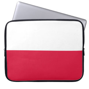 Poland Flag Laptop Sleeve