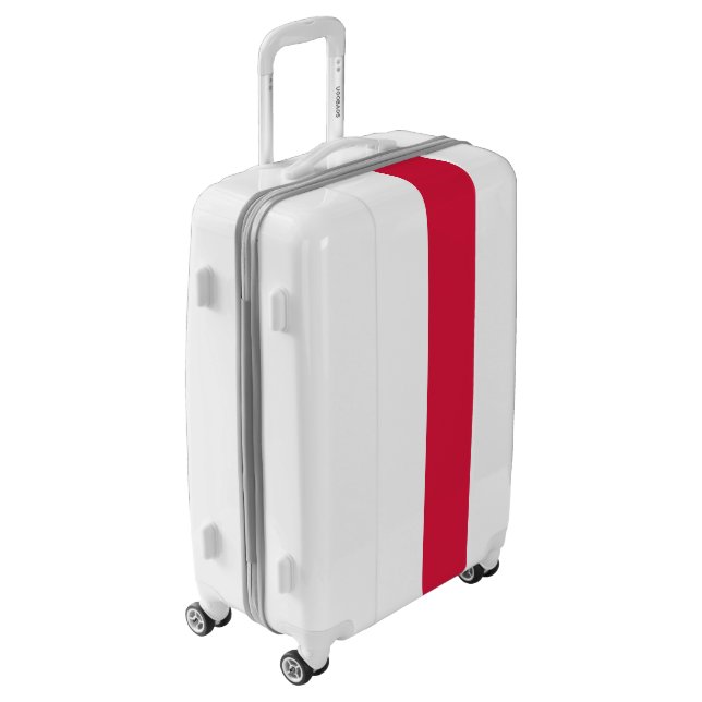 Poland Flag Luggage (Rotated Left)
