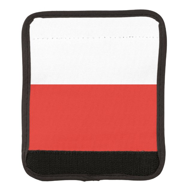 Poland flag luggage handle wrap (Front)