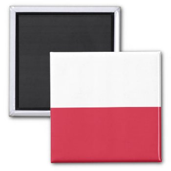 Poland Flag Magnet by the_little_gift_shop at Zazzle