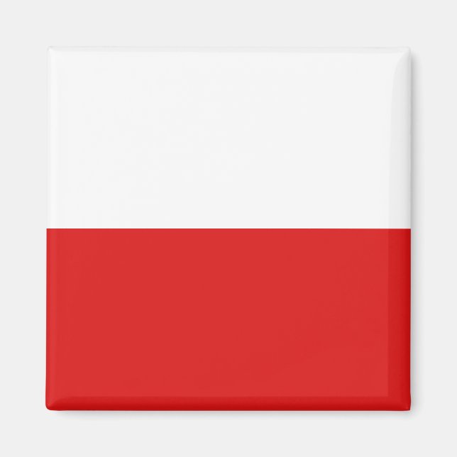 Poland Flag Magnet (Front)
