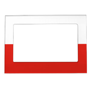 Poland flag magnetic frame