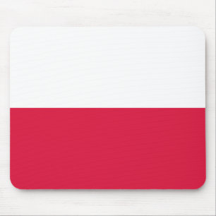 Poland Flag Mouse Pad