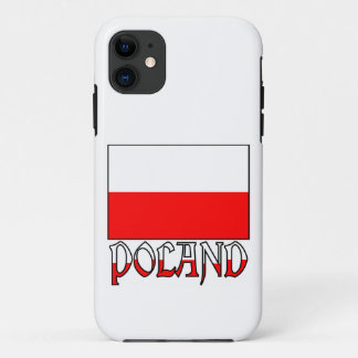 Poland Flag & Name iPhone 11 Case