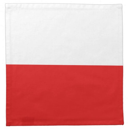 Poland Flag Napkin