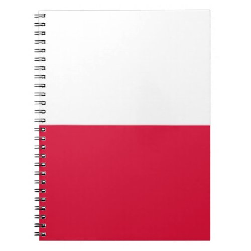 Poland Flag Notebook