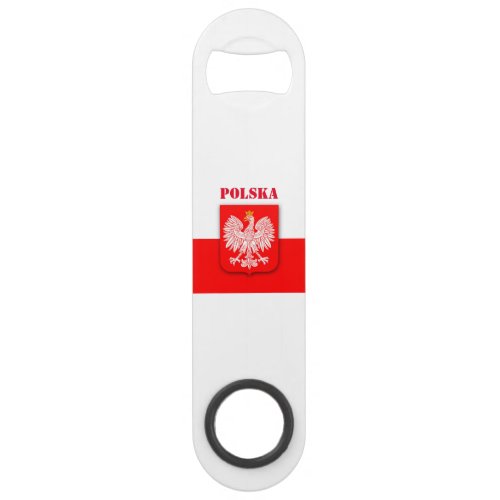 Poland Flag Patriotic Soccer Polska Bar Key