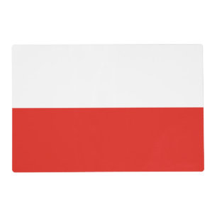 Poland flag placemat