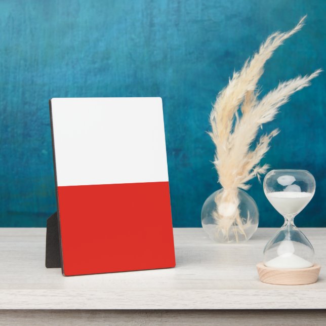 Poland flag plaque (Side)