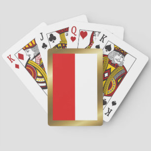 Poland Flag Playing Cards