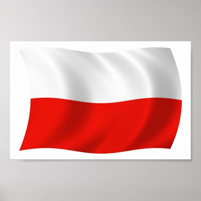 Poland Flag Poster Print