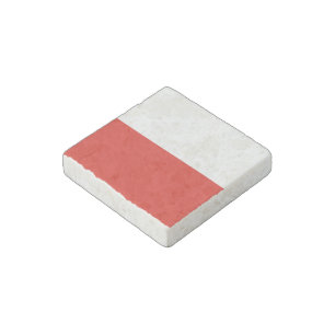 Poland flag stone magnet