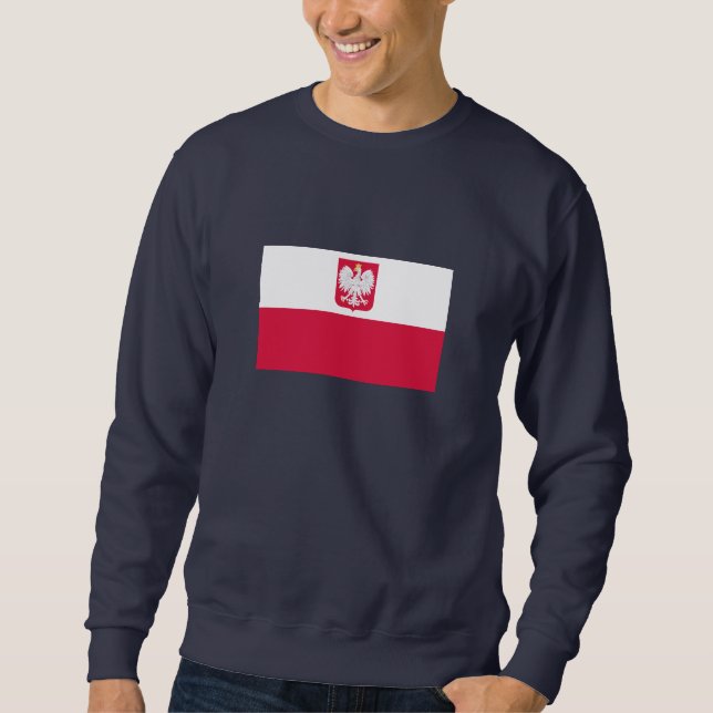 Poland Flag Sweatshirt (Front)