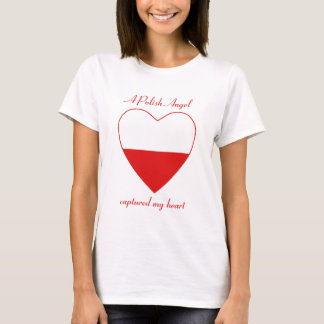 Poland Flag Sweetheart T-Shirt