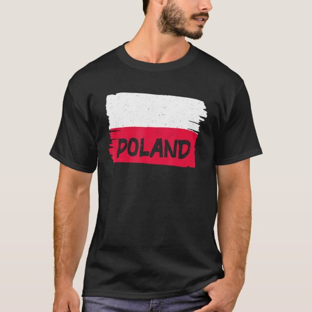 Poland Flag T-Shirt (Front)