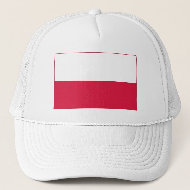 Poland Flag Trucker Hat (Front)