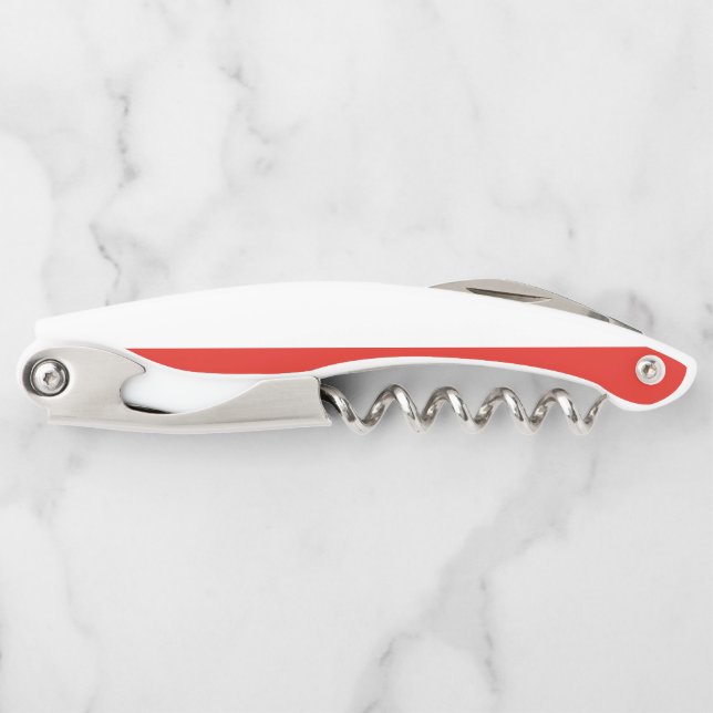 Poland flag waiter's corkscrew (Front)