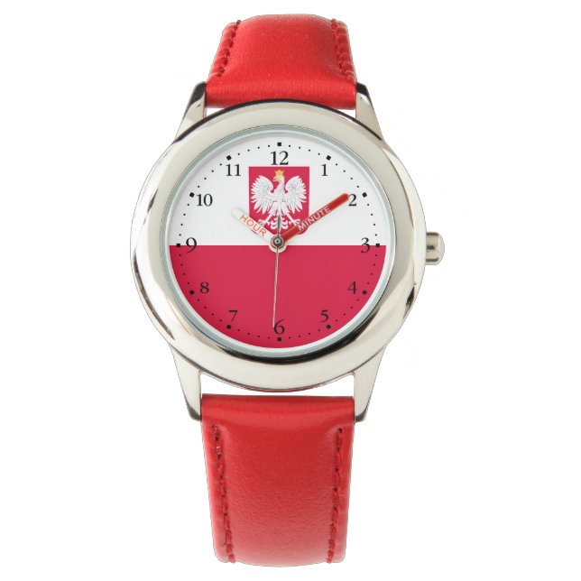 Poland Flag Watch (Front)