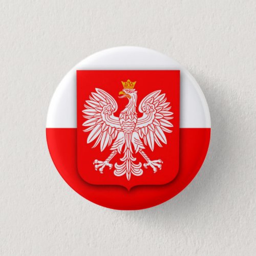 Poland Flag World Cup 2022 Football Soccer Polska Button