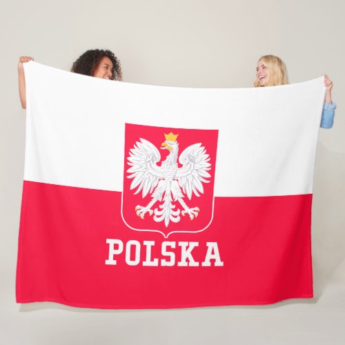 Poland Fleece Blanket