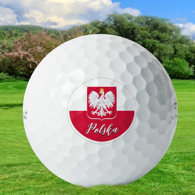 Poland Golf Balls, Polish Flag Golfers / Patriots Balls (Creator Uploaded)
