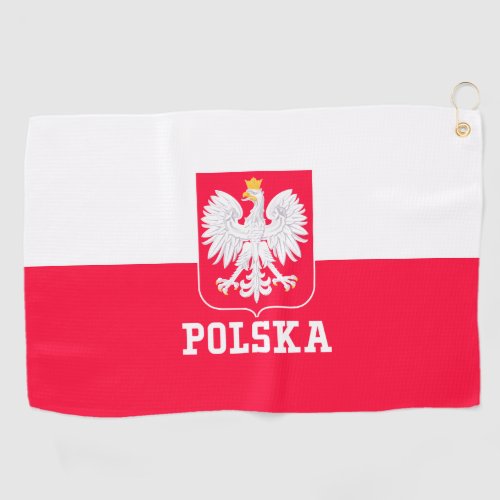 Poland Golf Towel