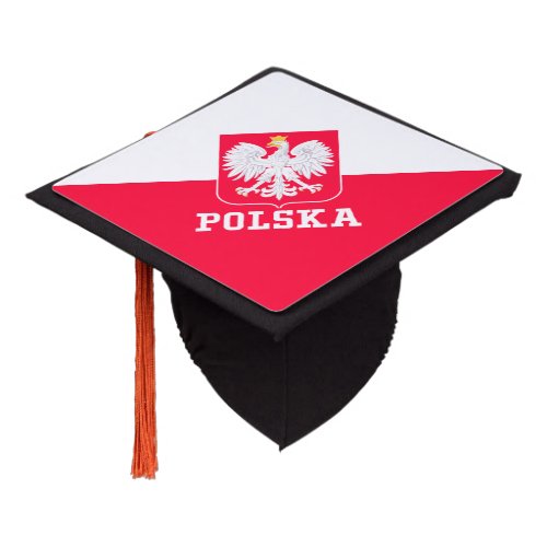 Poland Graduation Cap Topper
