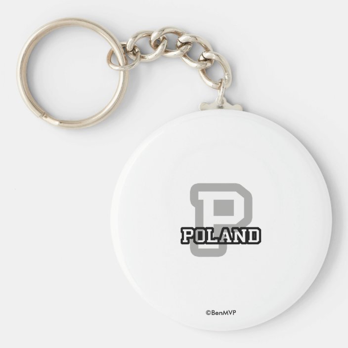 Poland Key Chain