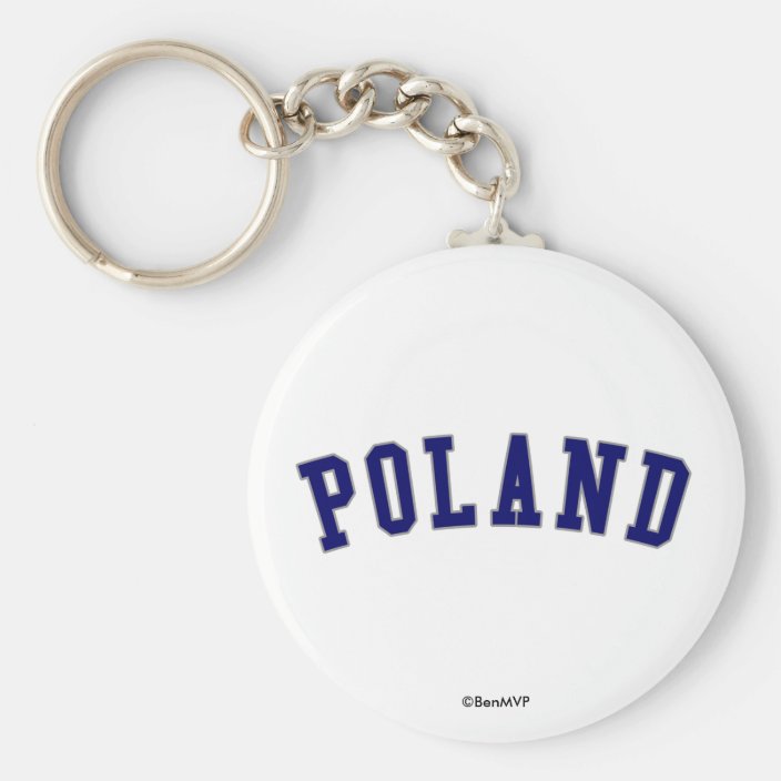 Poland Key Chain